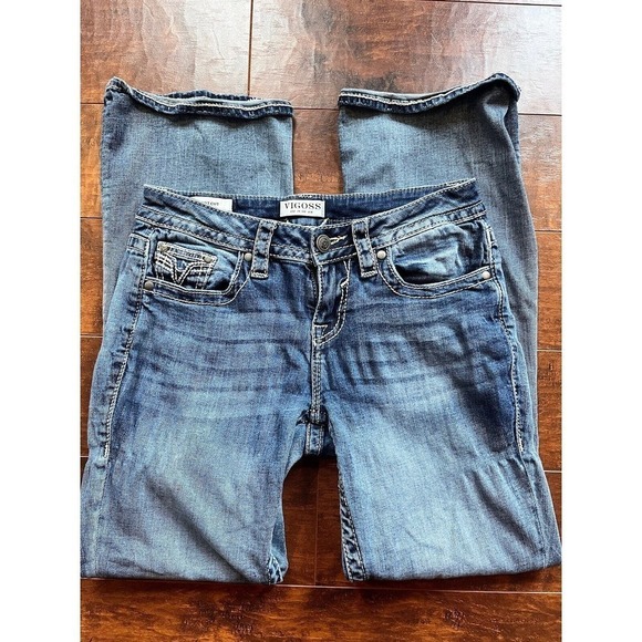 Vigoss Womens Bootcut Casual Stretch Work Wear Jeans Size 4 - Picture 1 of 8